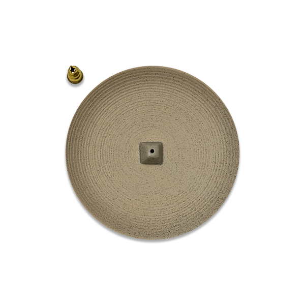 Ceramic Incense Holder - Beige
