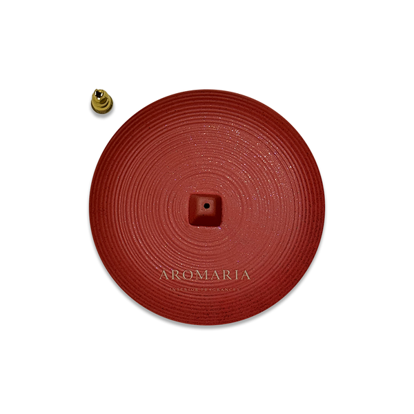 Ceramic Incense Holder - Red