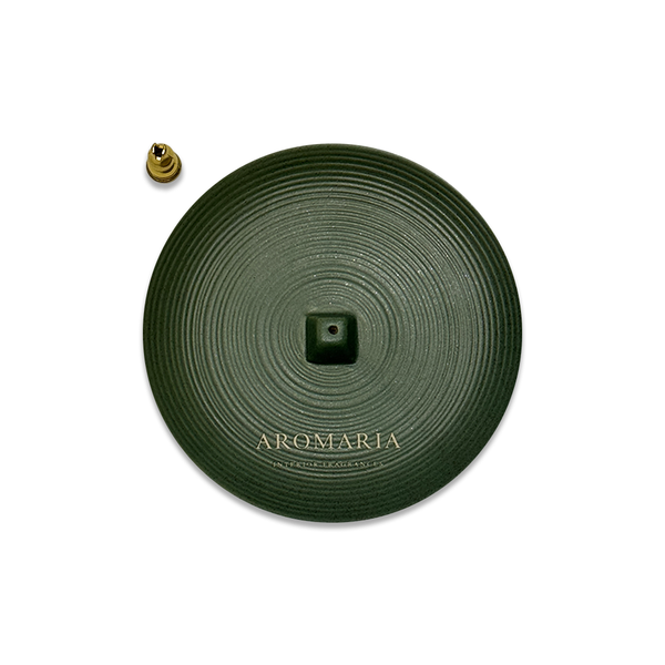 Ceramic Incense Holder - Green