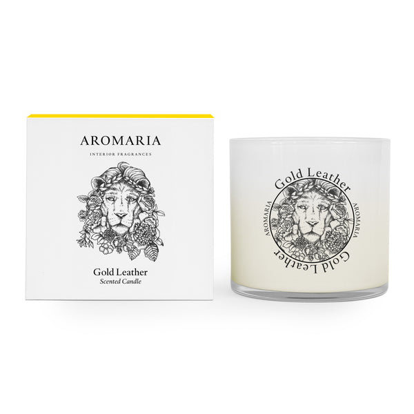 Gold Leather - Candle 1.5 kg