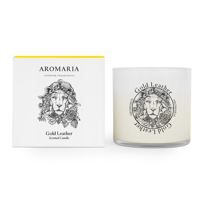 Gold Leather - Candle 1.5 kg