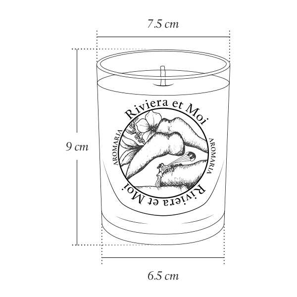 Riviera Et Moi - Candle 180 gr